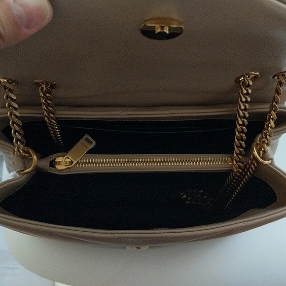 **SOLD** YSL loulou small beige - Picture 5 of 11